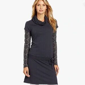 prAna Becky Coal Grey Gray Active Tshirt Dress